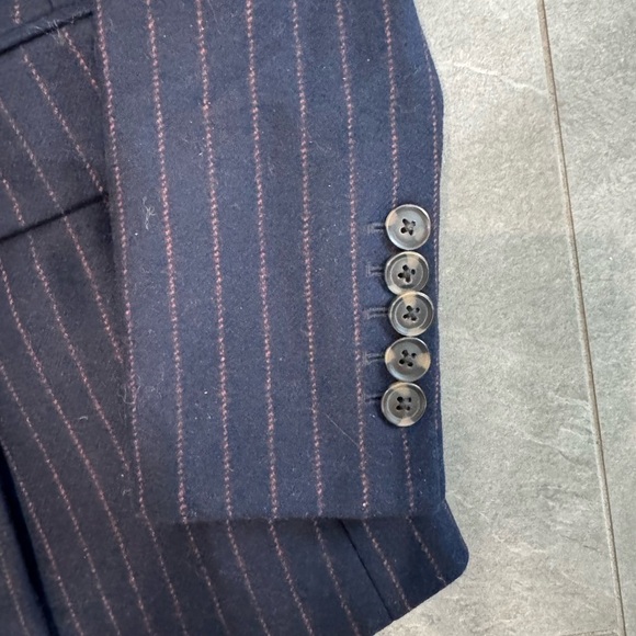 Veronica Beard NWT Ellette Dickey Jacket Navy Multi double breasted size 4 - Picture 5 of 13